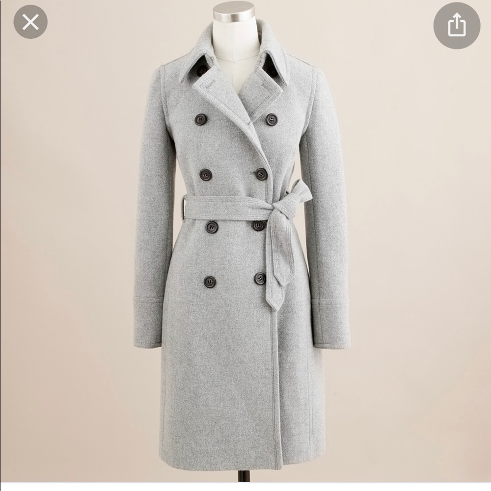 ISO: Jcrew Boulevard trench in stadium cloth
